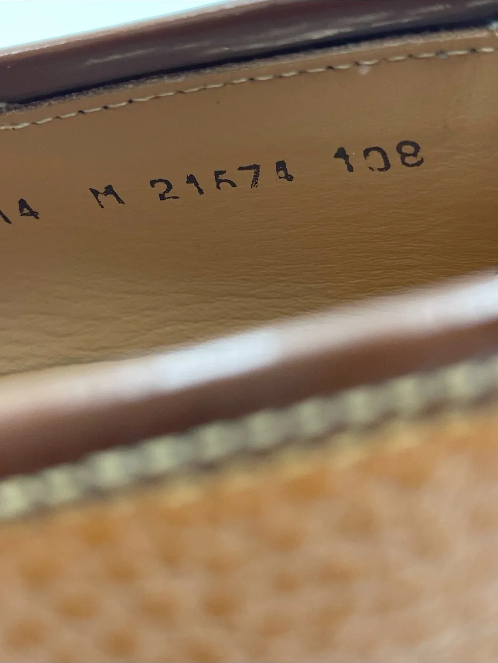 Mezlan SZ 14M Camel Tonal Contrast Pebble Leather Classic Penny Loafer-MSRP $425